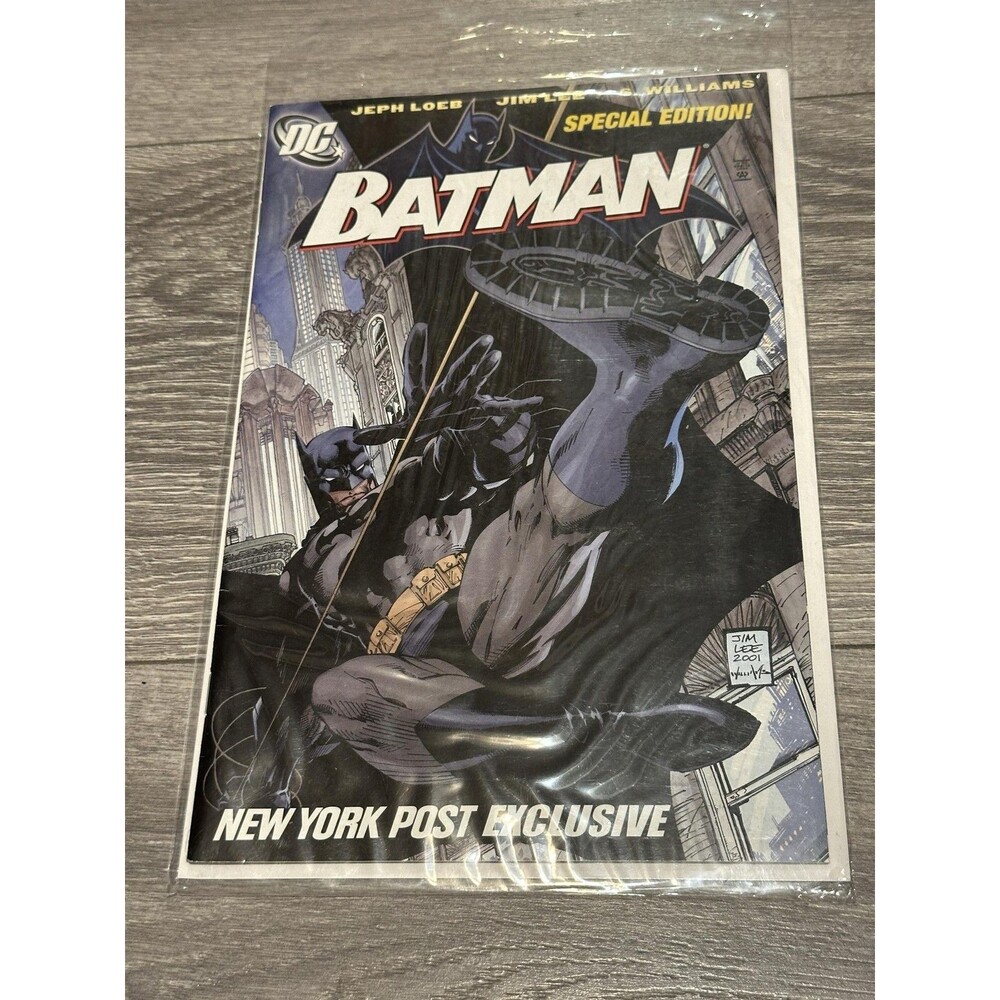 DC Batman New York Post Exclusive Special Edition Color Single Issue Comic 2001